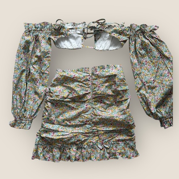 For Love & Lemons - Floral 2-Piece Set – Size M (NWT) - Picture 6 of 10